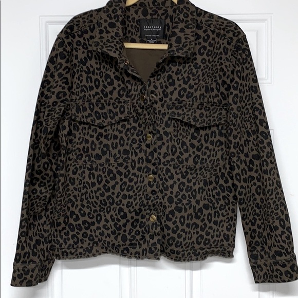 Sanctuary Jackets & Blazers - SANCTUARY animal print jacket